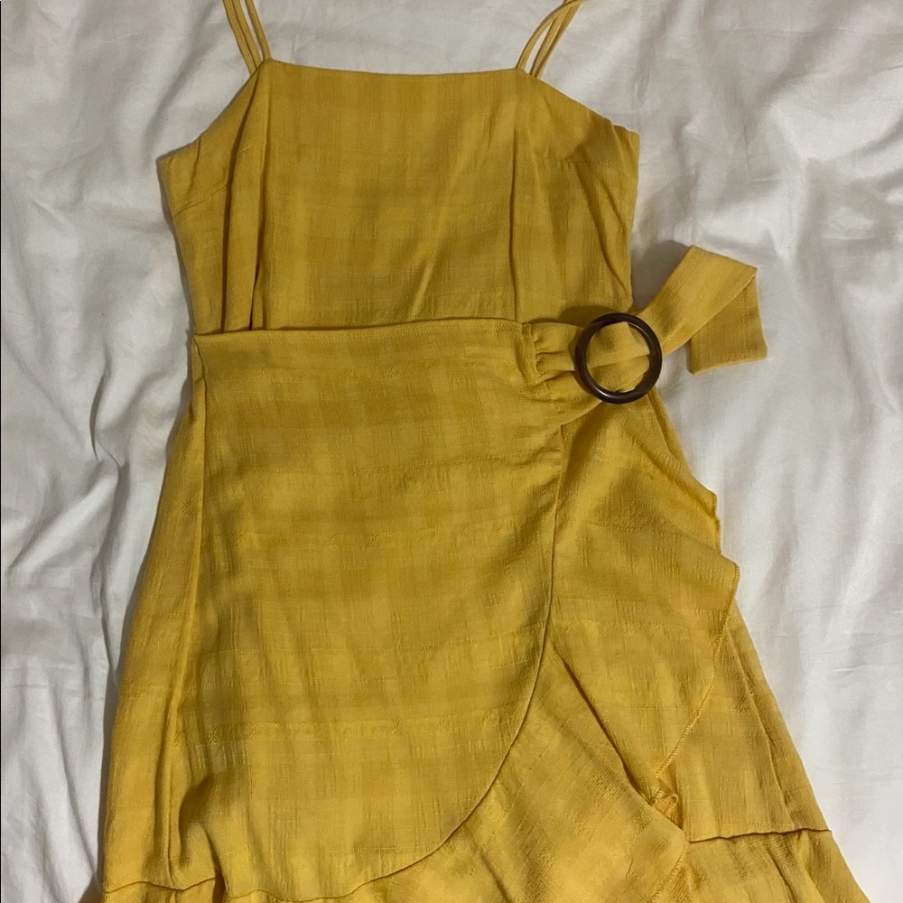 Yellow American Eagle dress!